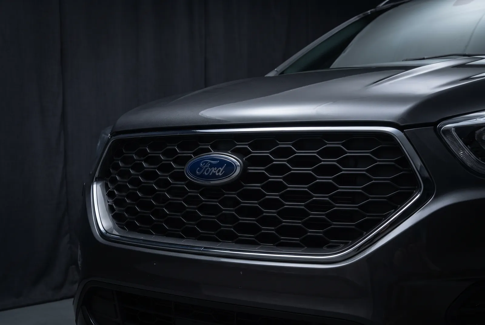 Detail van een Ford