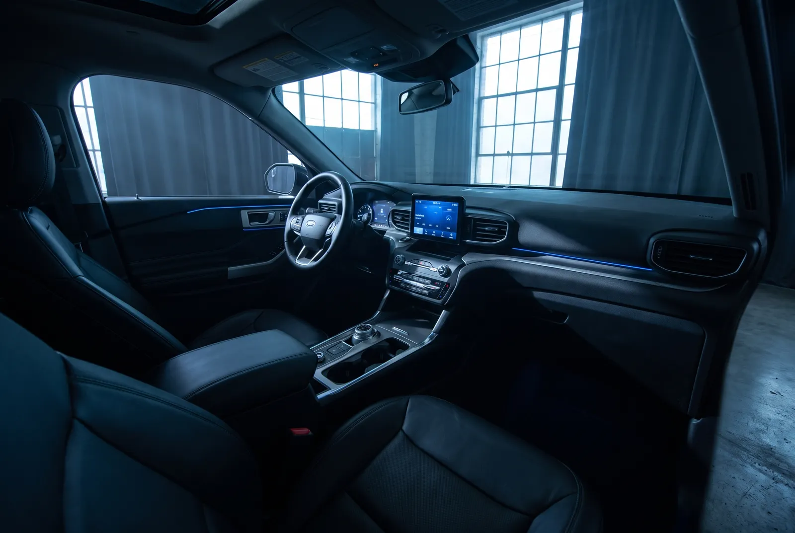 Interieur van een Ford